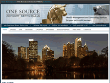 Tablet Screenshot of onesourceadvisor.com